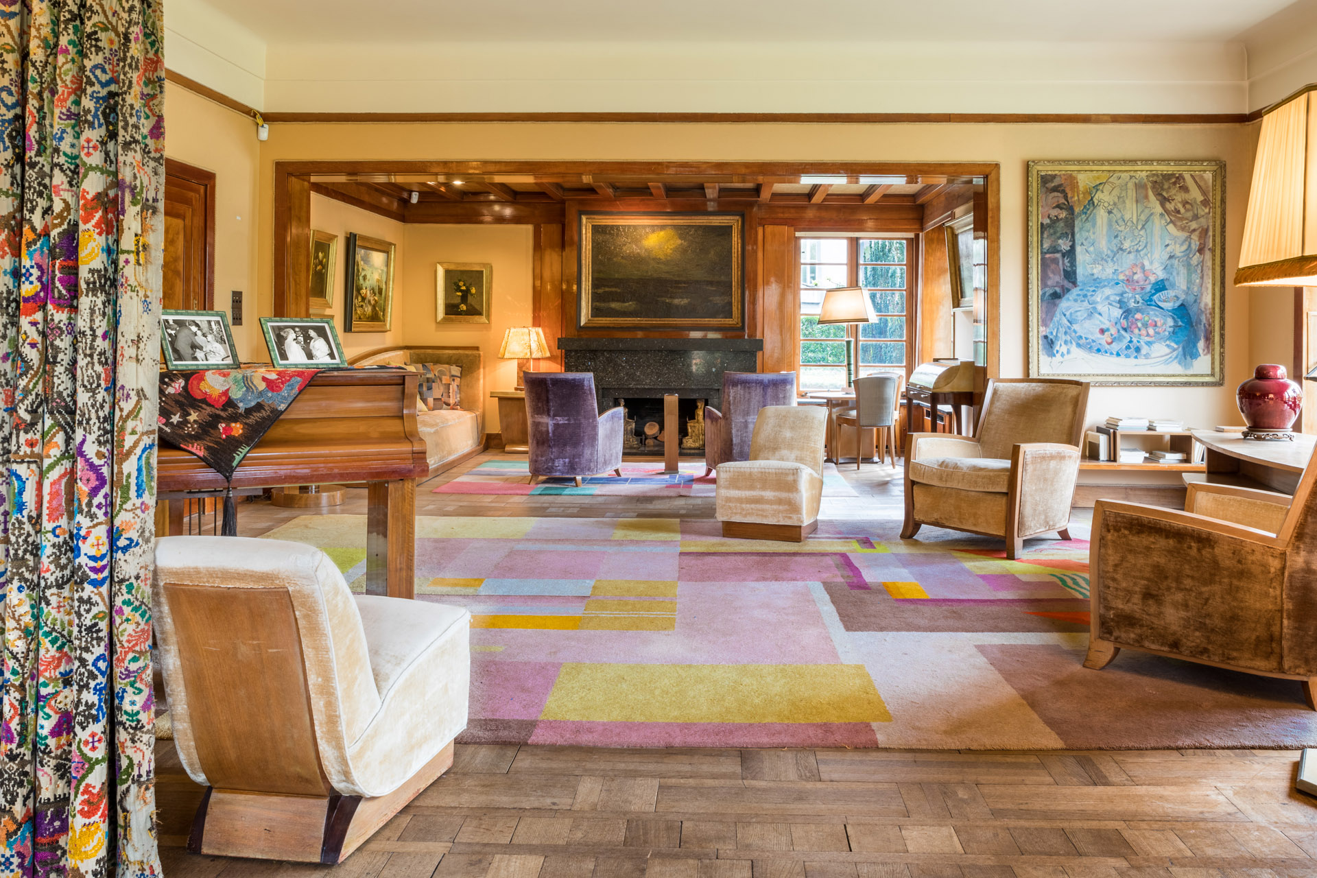 Musée van Buuren, Bruxelles, vue de l'intérieur, Salons, (c) photo Ronny Harnie, Boombartstic Art Magazine