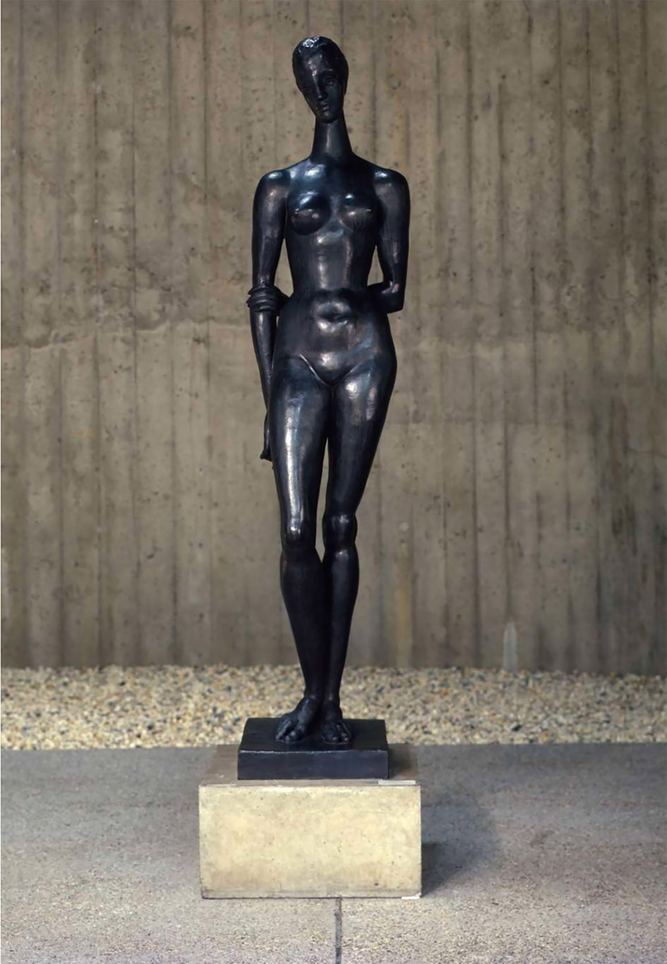 Wilhelm Lehmbruck, Große Sinnende - Grande Penseuse, 1913, collections Lehmbruck Museum, Duisburg, exposition 21 x 21 die Ruhrkunstmuseen, Villa Hügel Essen Allemagne, 2025, (c) et (c) photo courtesy Lehmbruck Museum, Duisburg, Boombartstic Art Magazine
