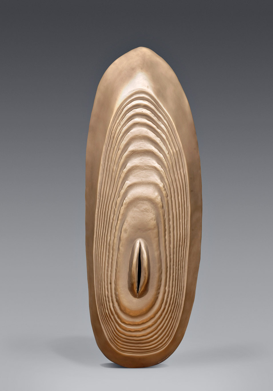 Catherine François, Vibration, 2012, bronze, applique murale, 100 x 38 x 20 cm, livre Catherine François, Prisme Editions, 2021, Boombartstic Art Magazine