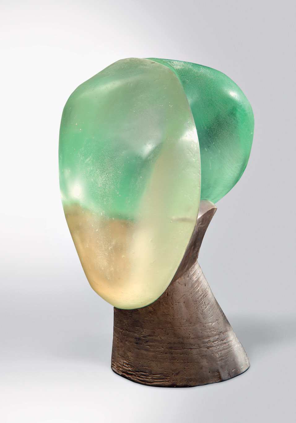 Catherine François, Greenman - Waterman, bronze et résine, 2021, livre Catherine François, Prisme Editions, 2021, Boombartstic Art Magazine