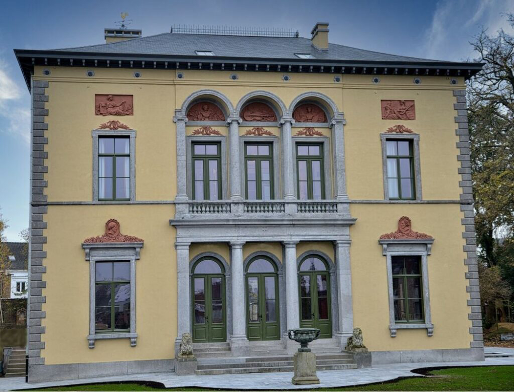 Vestalia 2025, façade de la Villa Servais, Halle, (c) photo Villa Servais, Boombartstic Art Magazine