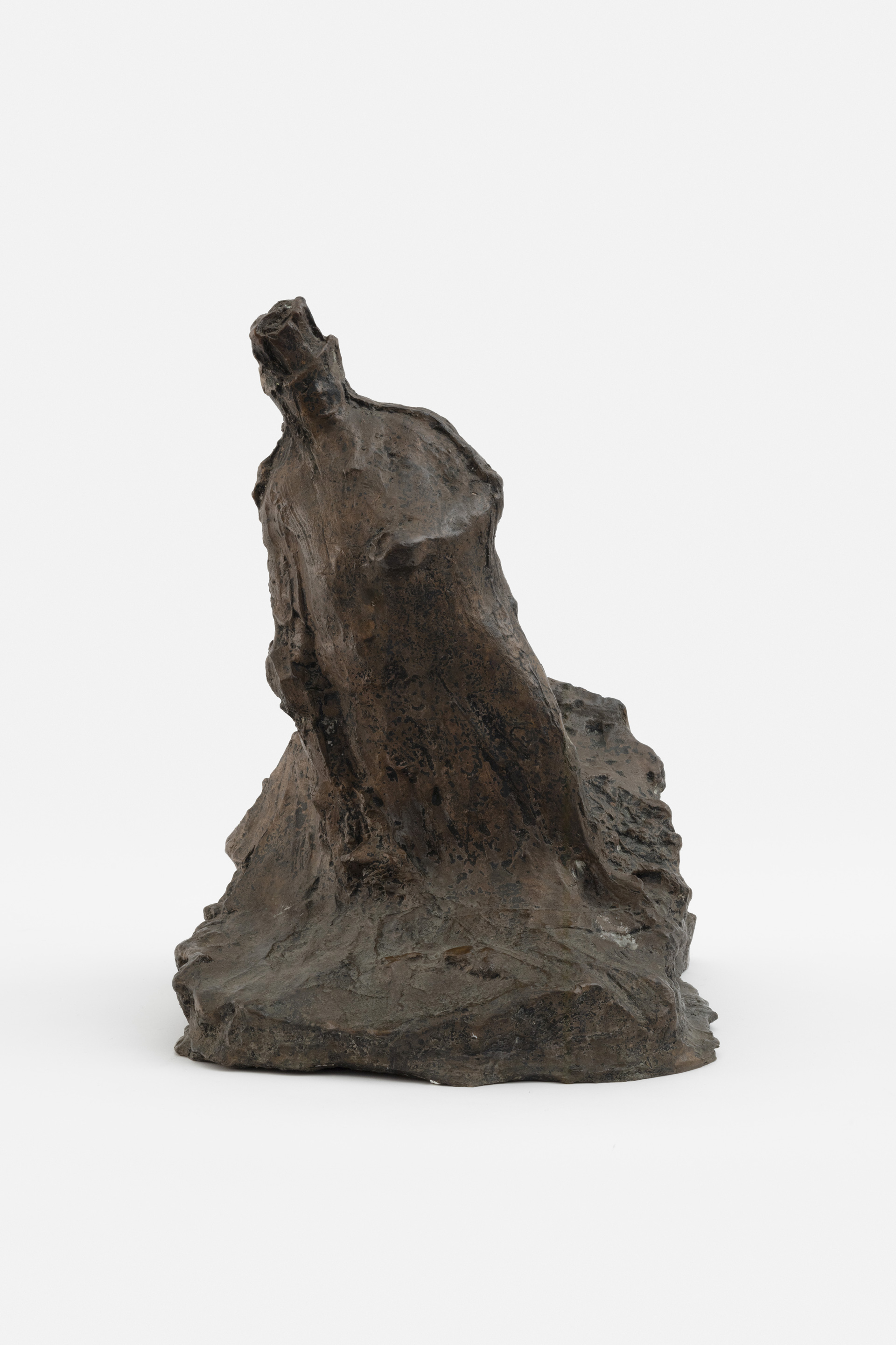 Medardo Rosso, Bookmaker, 1894, 1960 (fonte), bronze, 45 x 31 x 35 cm, exposition Medardo Rosso, l'invention de la sculpture moderne, Kunstmuseum, Bâle, 2025, (c) ID de la propriété 86111 MumoK – Museum moderner Kunst Stiftung Ludwig Vienne, acquis en 1964, (c) photo MumoK - Markus Wörgötter, Boombartstic Art Magazine