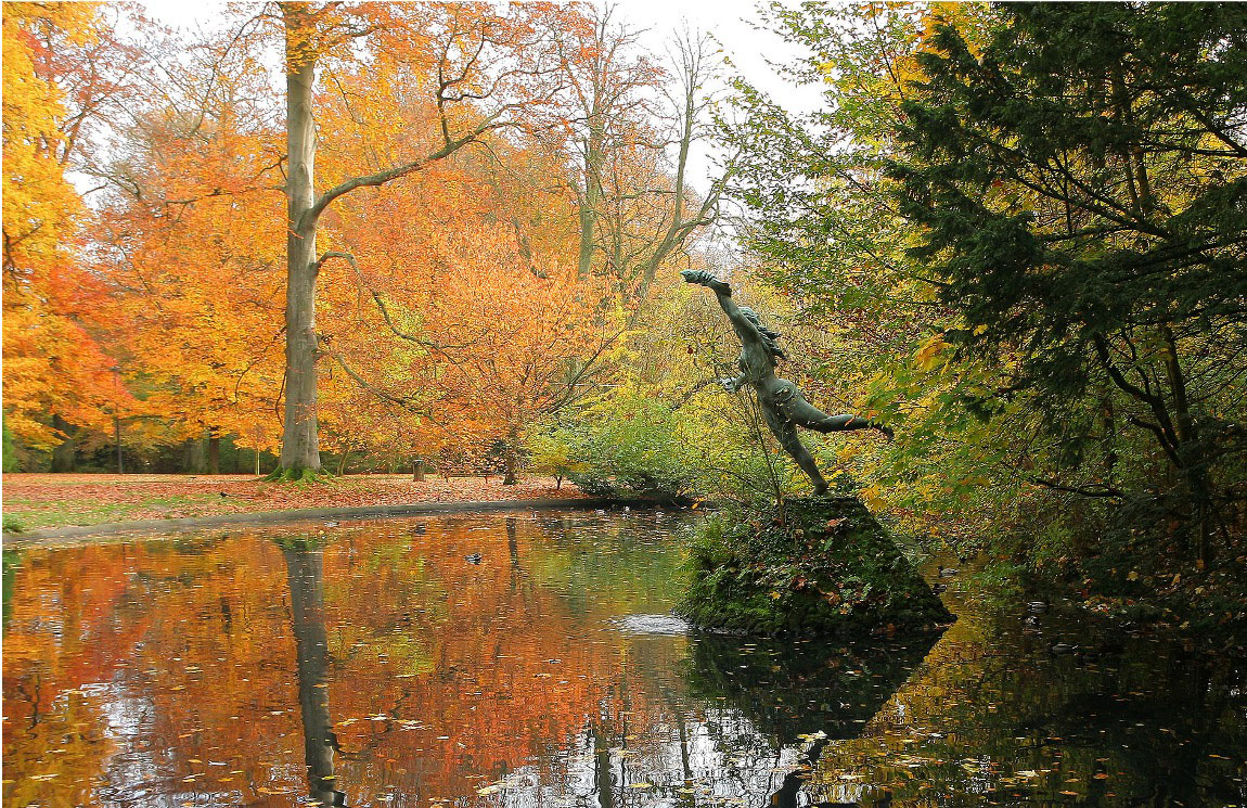Domaine de Mariemont, vue du parc à sculptures, Label du Patrimoine européen 2026 de la Commission Européenne, (c) photo courtesy Be Culture, Boombartstic Art Magazine