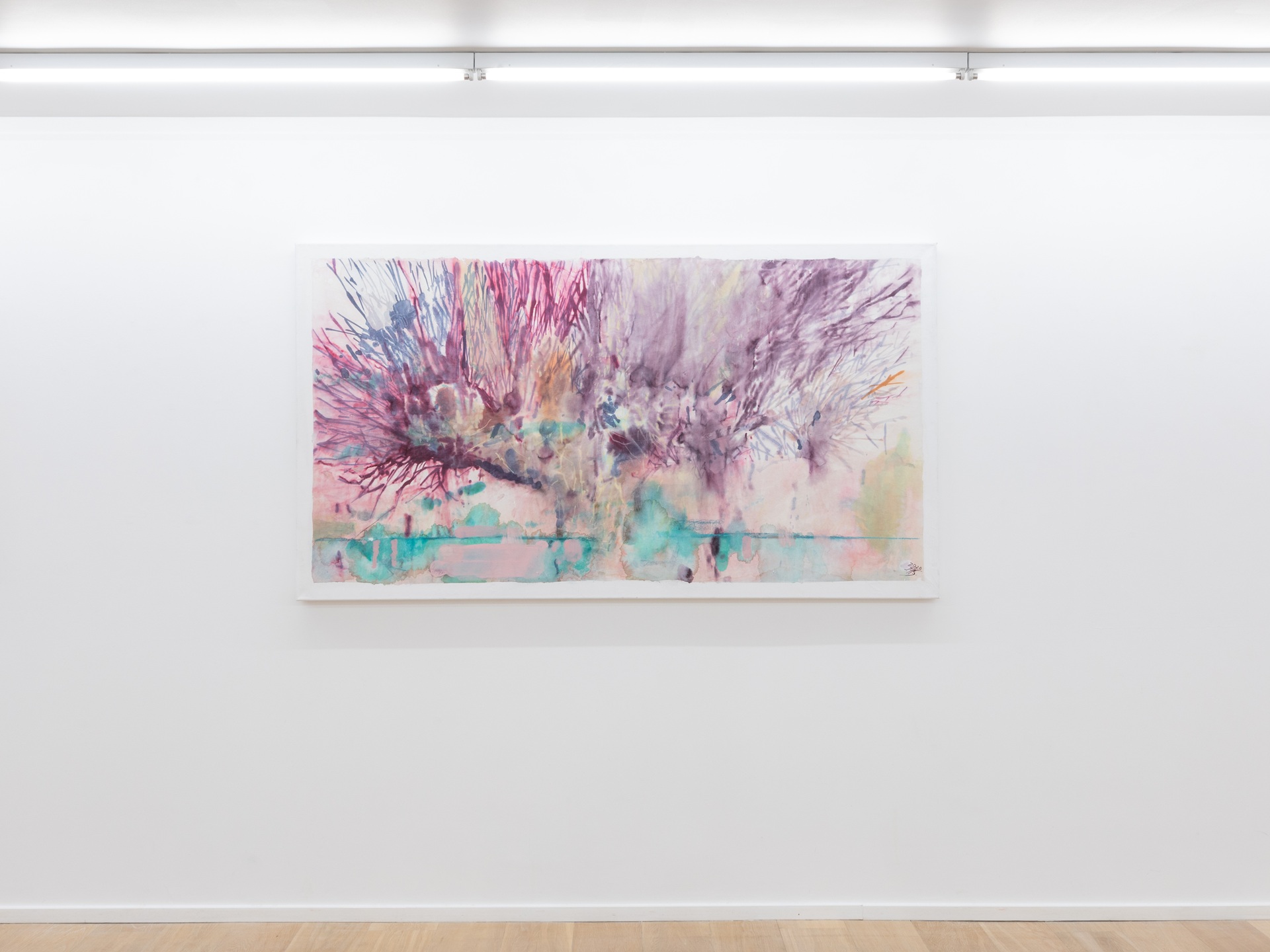 Inge H. Schmidt, vue de l'exposition Silent Landscapes of Flow and Frost, Husk Gallery, Bruxelles, 2026, (c) photo courtesy Husk Gallery, Boombartstic Art Magazine