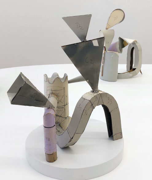 Thomas Kiesewetter, vue de l'exposition New Sculptures, Sorry We're Closed, Bruxelles, 2026, (c) courtesy Sorry We're Closed, (c) photo Eric Mabille, Boombartstic Art Magazine