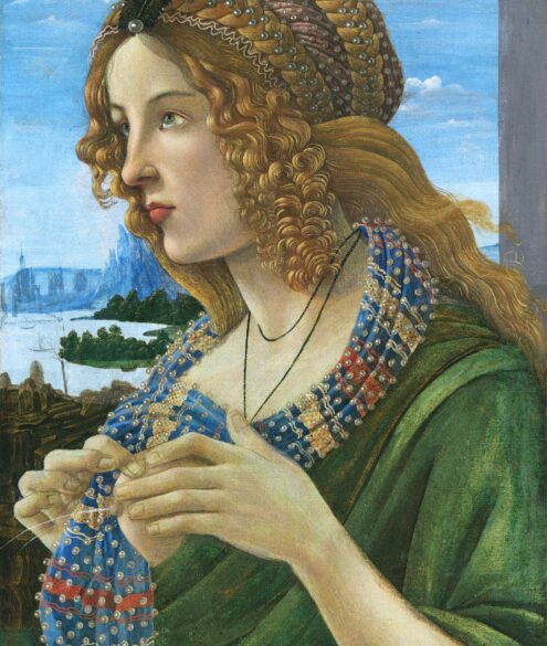 Sandro Botticelli (attribué à), Portrait allégorique d’une femme (probablement Simonetta Vespucci), ca.1490, exposition Bellezza e Bruttezza, BOZAR, Bruxelles, 2026,(c) Collection Privée, (c) photo courtesy BOZAR, Boombartstic Art Magazine