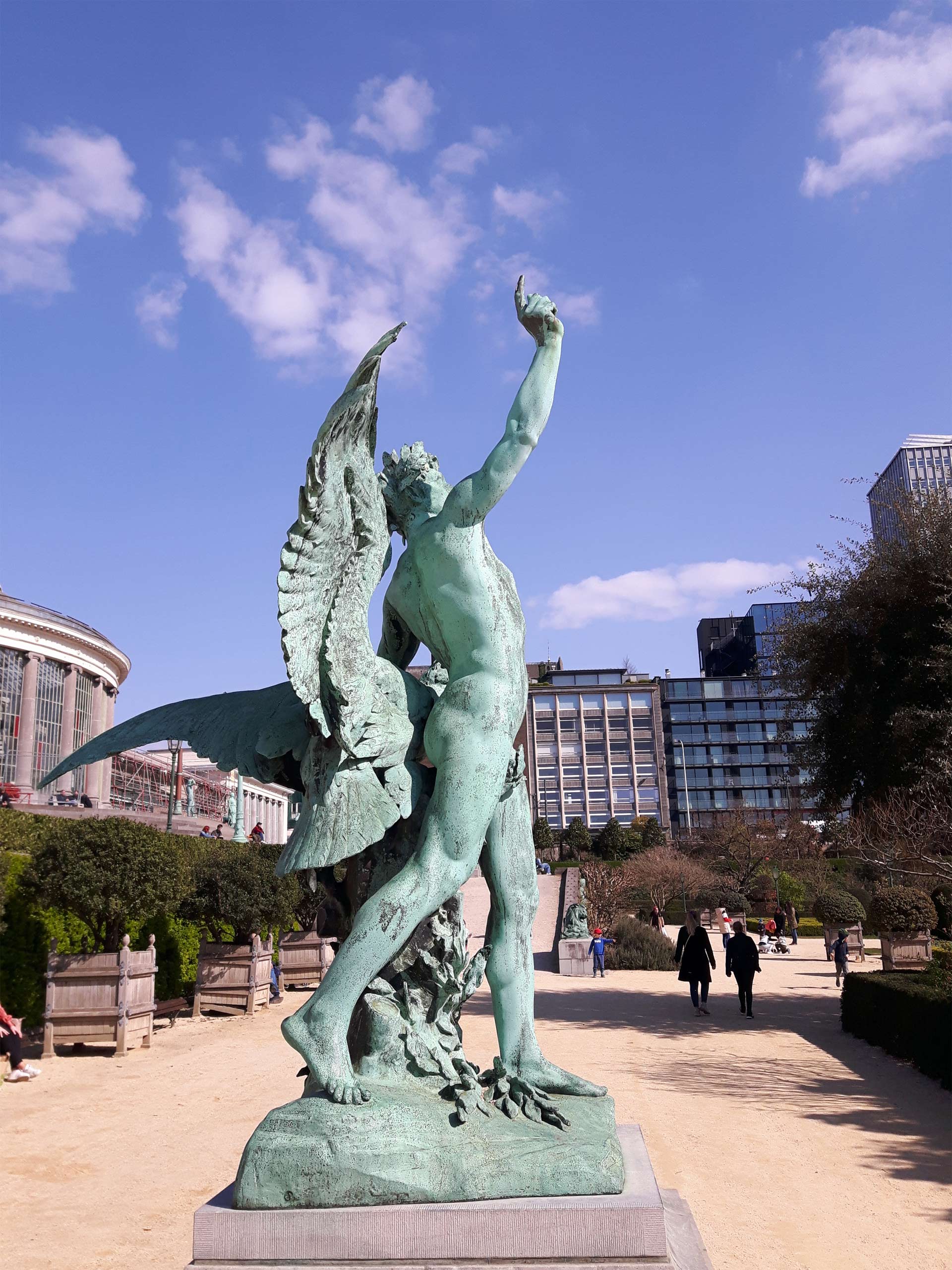 Vue sur les jardins du Botanique, Bruxelles, (c) photo Eric Mabille, agenda avril 2026, Paysages & Jardins, Boombartstic Art Magazine
