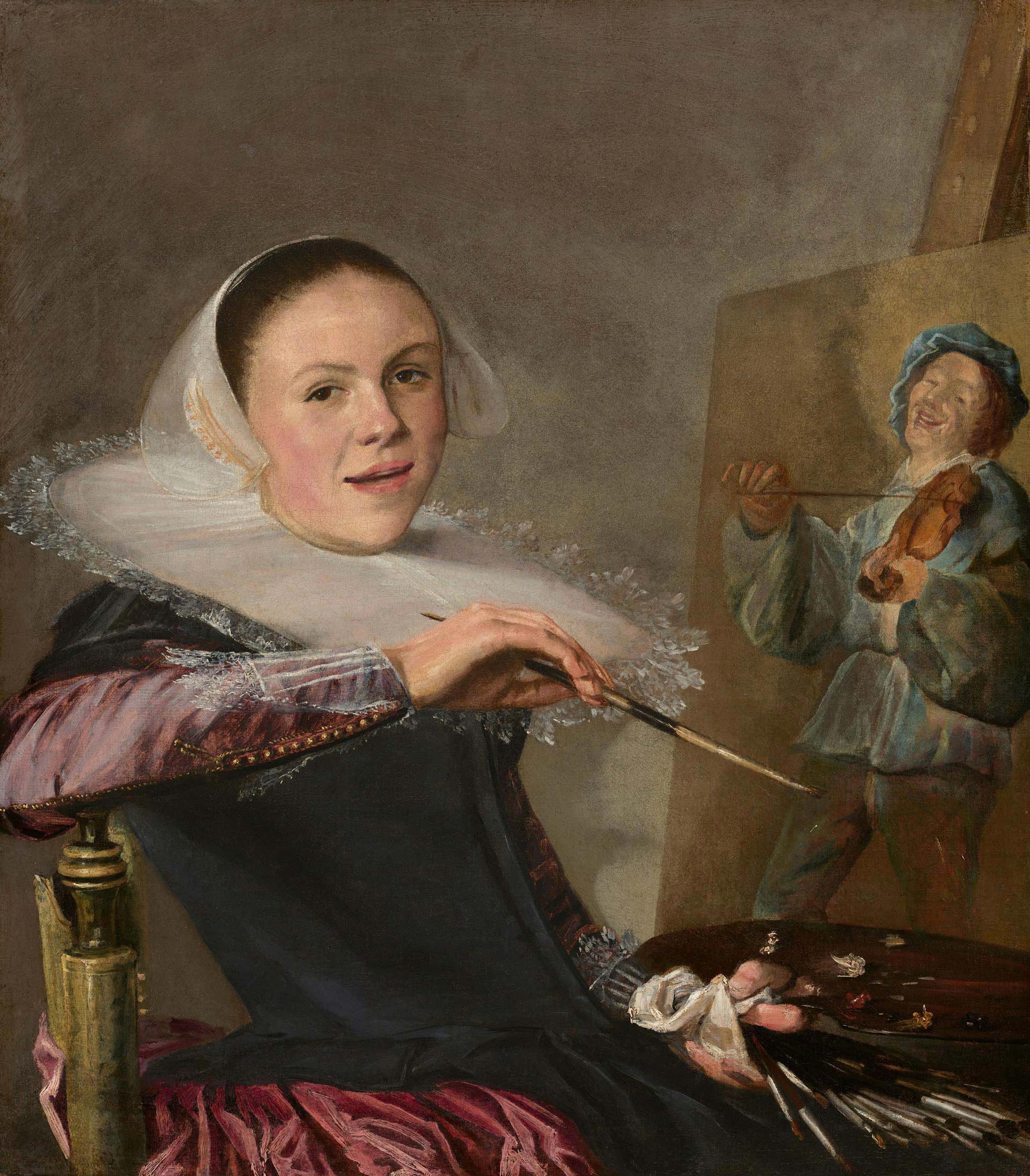Judith Leyster, Autoportrait, vers 1630, National Gallery of Art, Washington, DC, Etats-Unis, exposition Inoubliables, MSK Gent - Musée des Beaux-Arts de Gand, 2026, (c) photo courtesy MSK, Agenda Boombartstic mai 2026 - Fais-toi belle, beau, Boombartstic Art Magazine