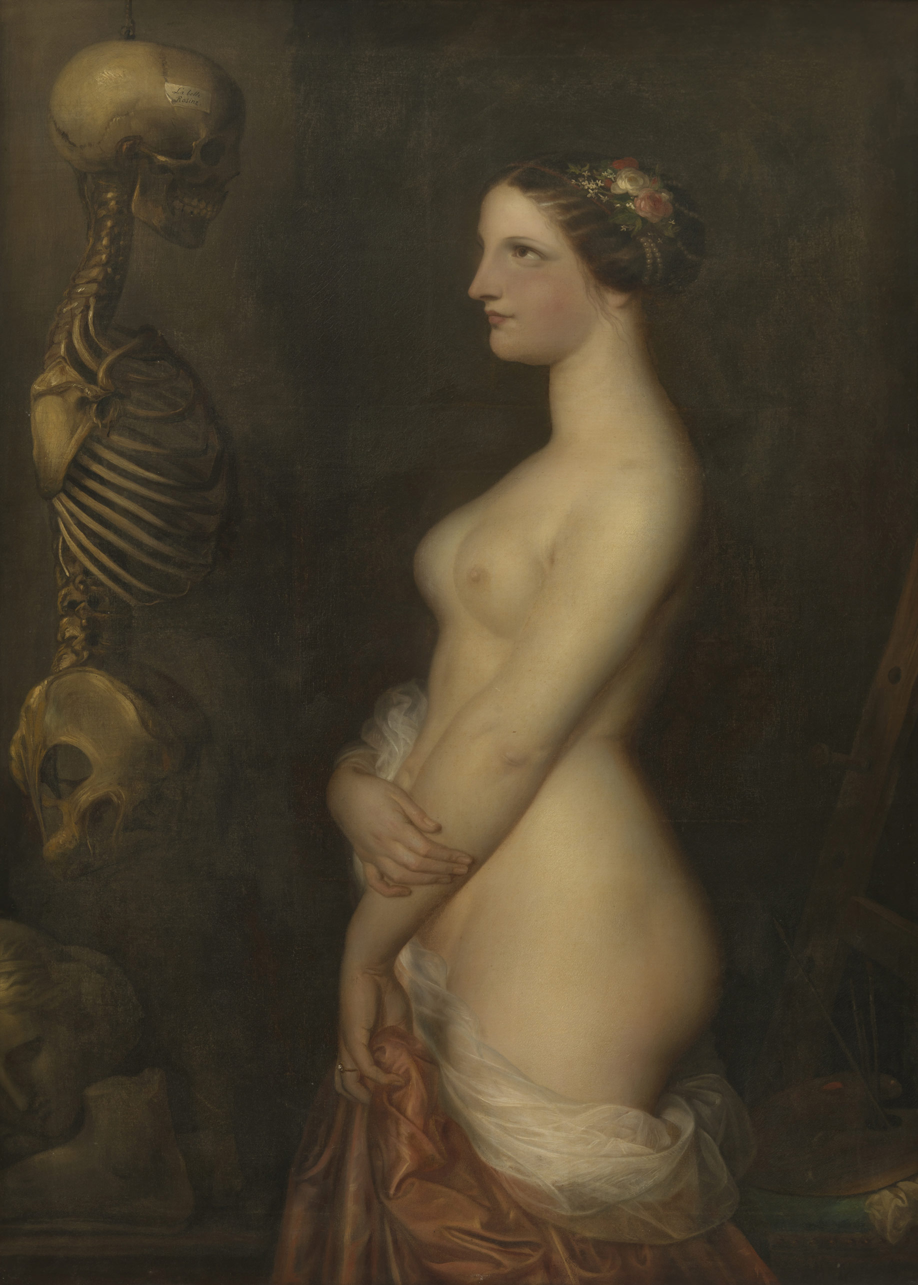 Antoine Wiertz, La belle Rosine, 1847, Musée Wiertz, Musées royaux des Beaux-Arts de Belgique, Bruxelles, (c) photo d'art Speltdoorn & Fils, Agenda Boombartstic mai 2026 - Fais-toi belle, Fais-toi beau, Boombartstic Art Magazine